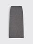 Юбка из мериноса и кашемира