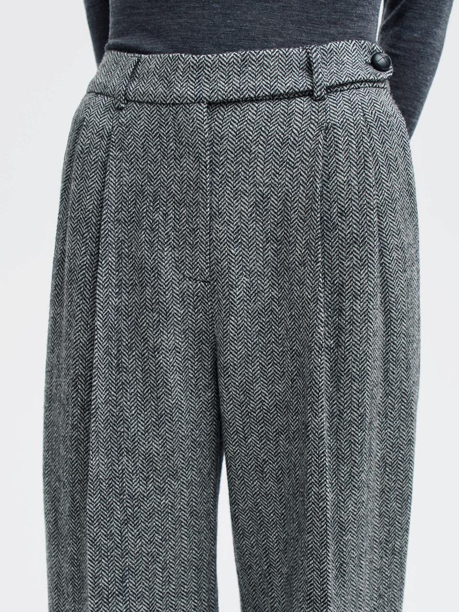 Брюки из шерсти