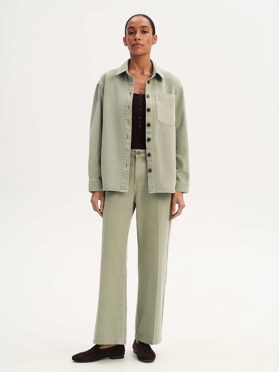 Джинсы широкие