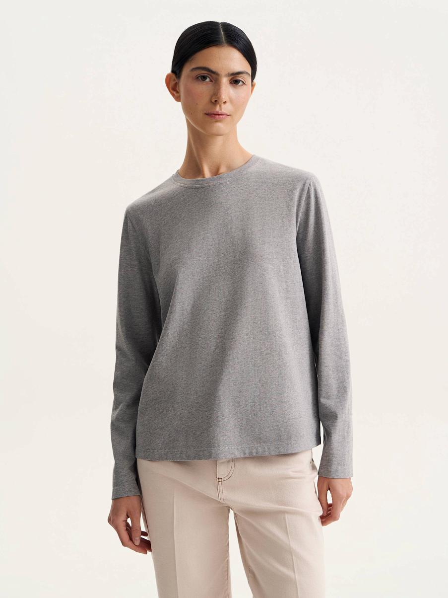 Лонгслив из хлопка