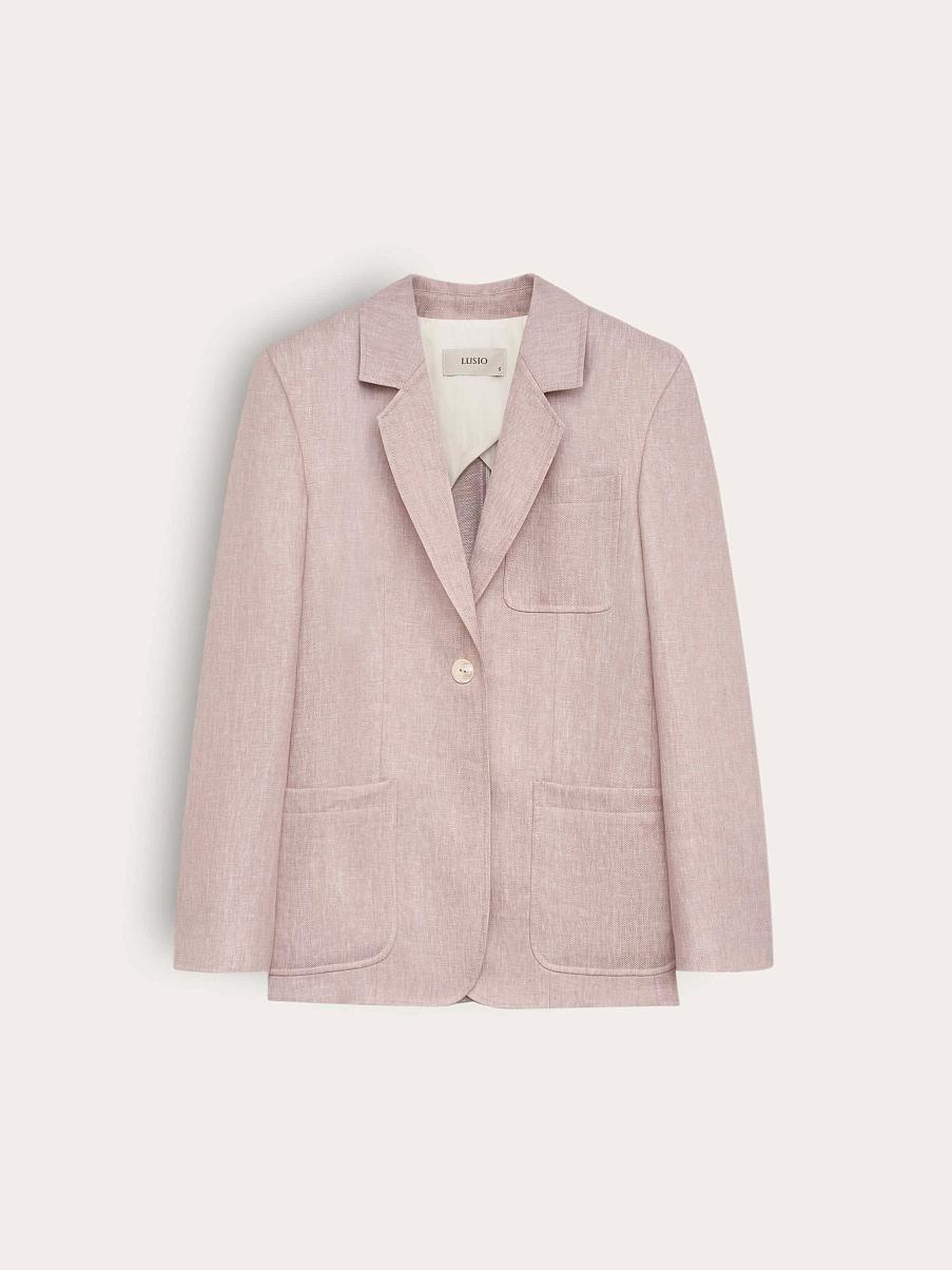 Жакет льняной