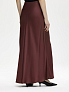 Атласная юбка макси