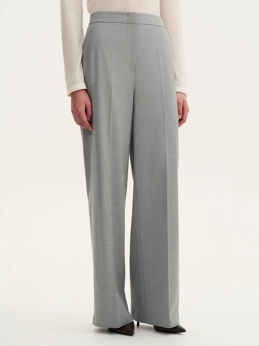 Брюки из шерсти