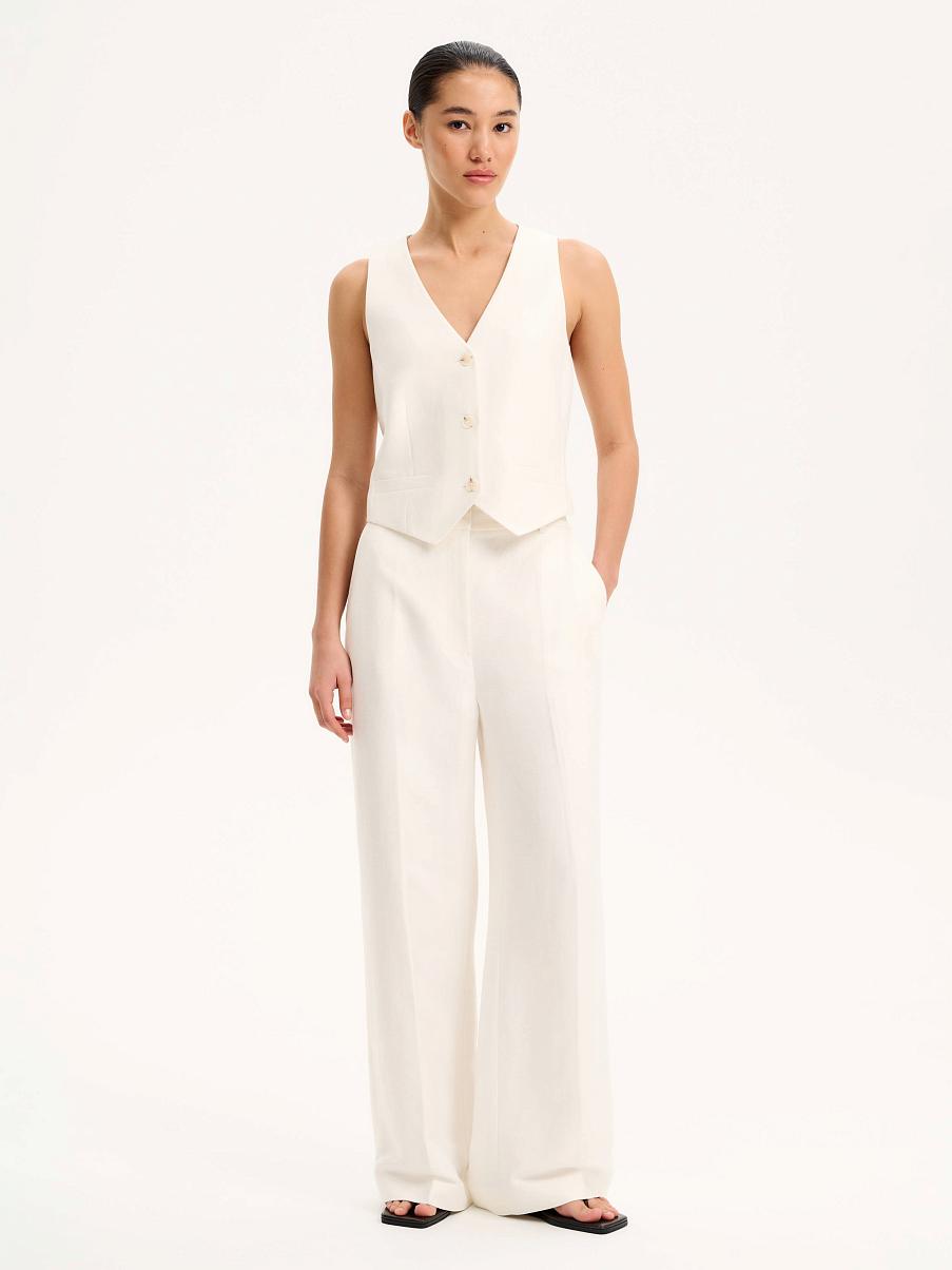 Жилетка льняная