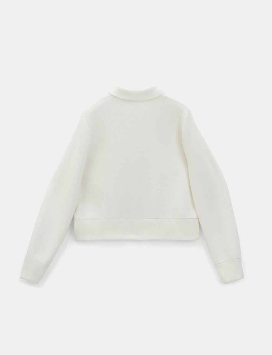 Бомбер на молнии с шерстью