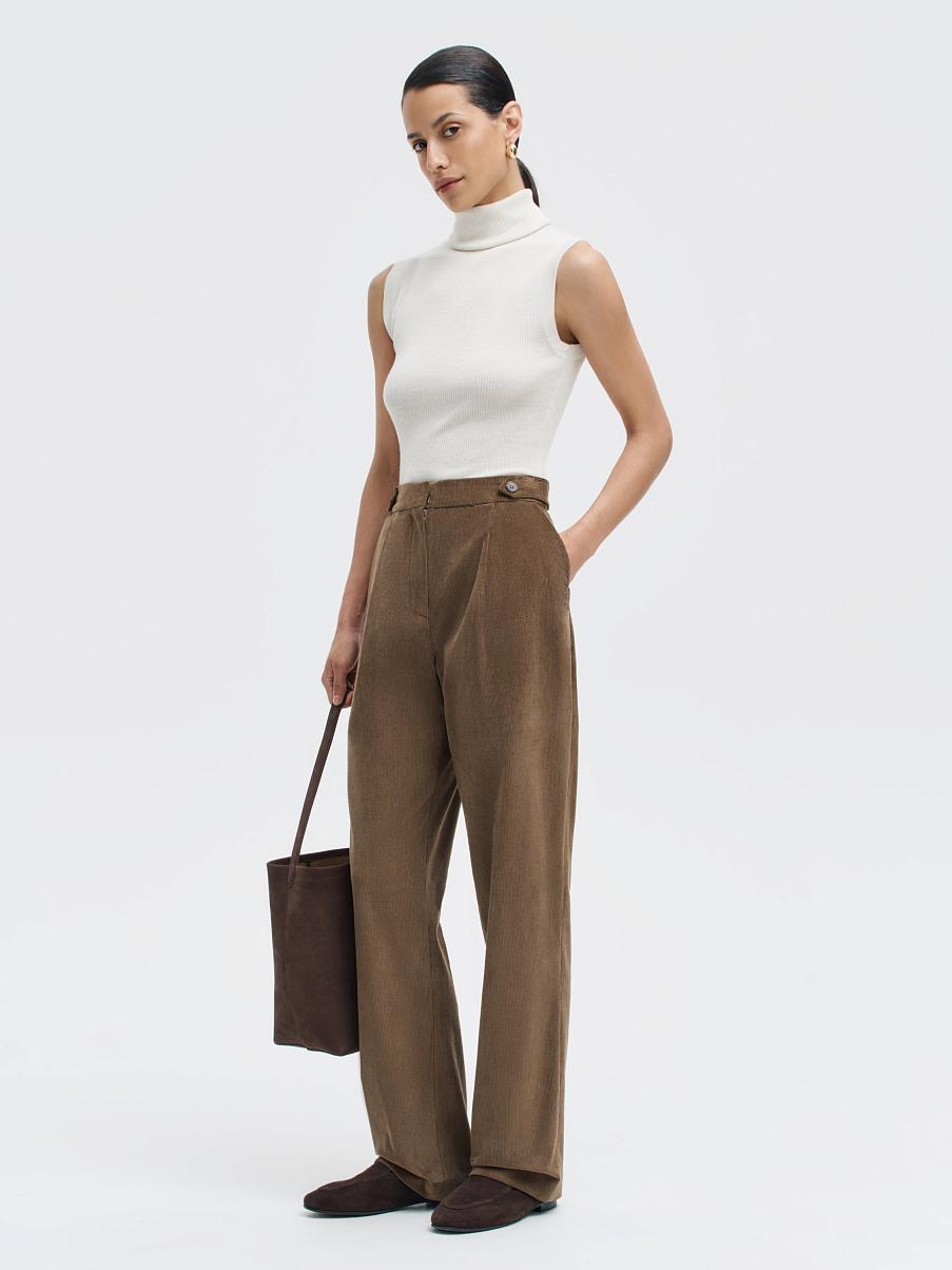 Брюки вельветовые