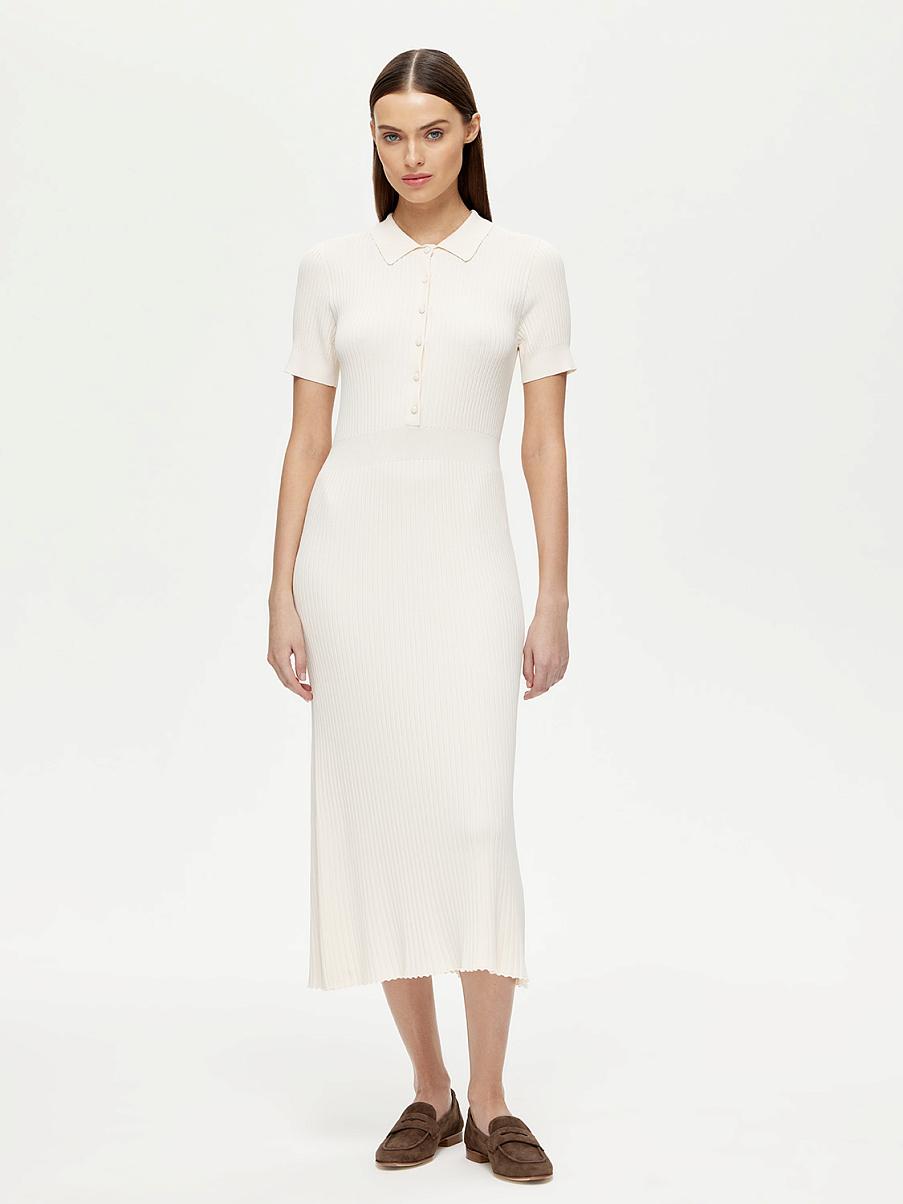 Трикотажное платье-лапша