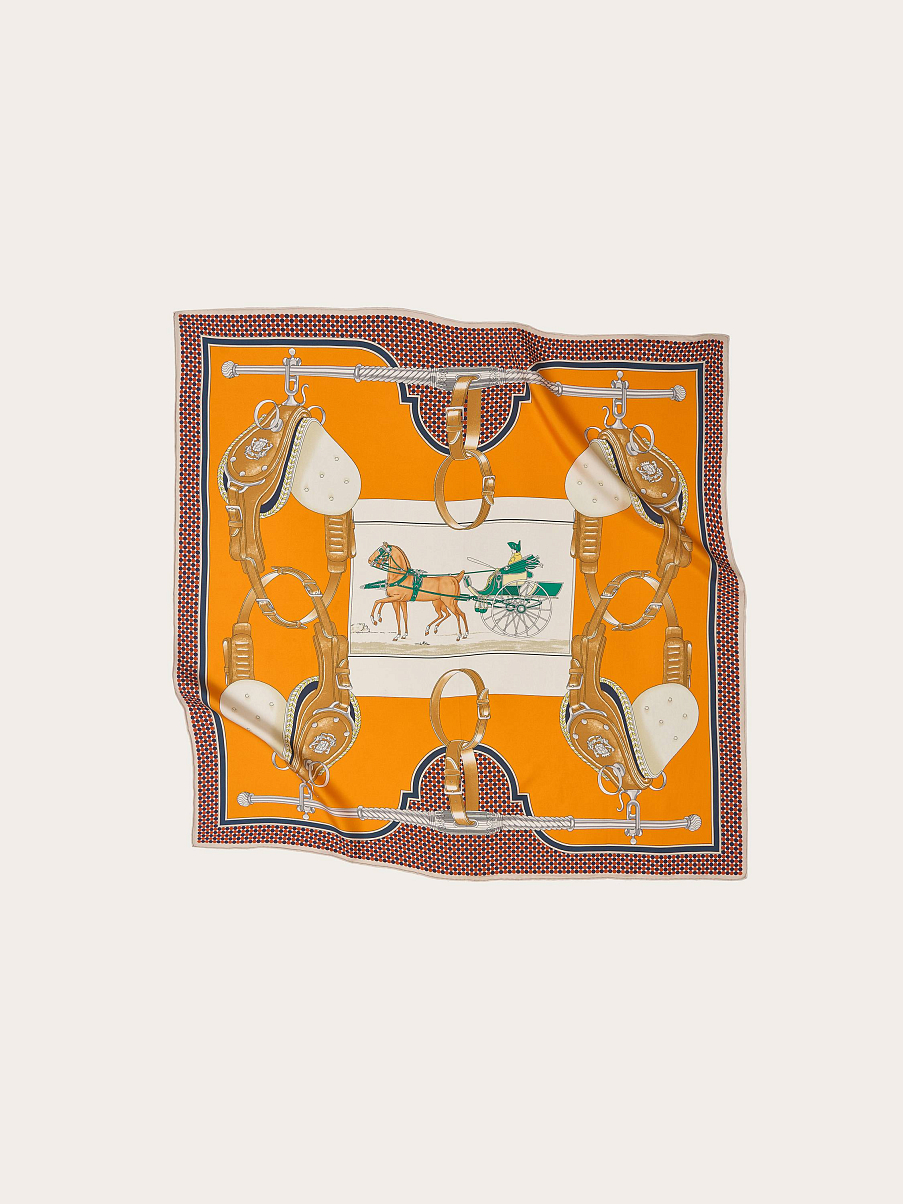 Платок из натурального шелка