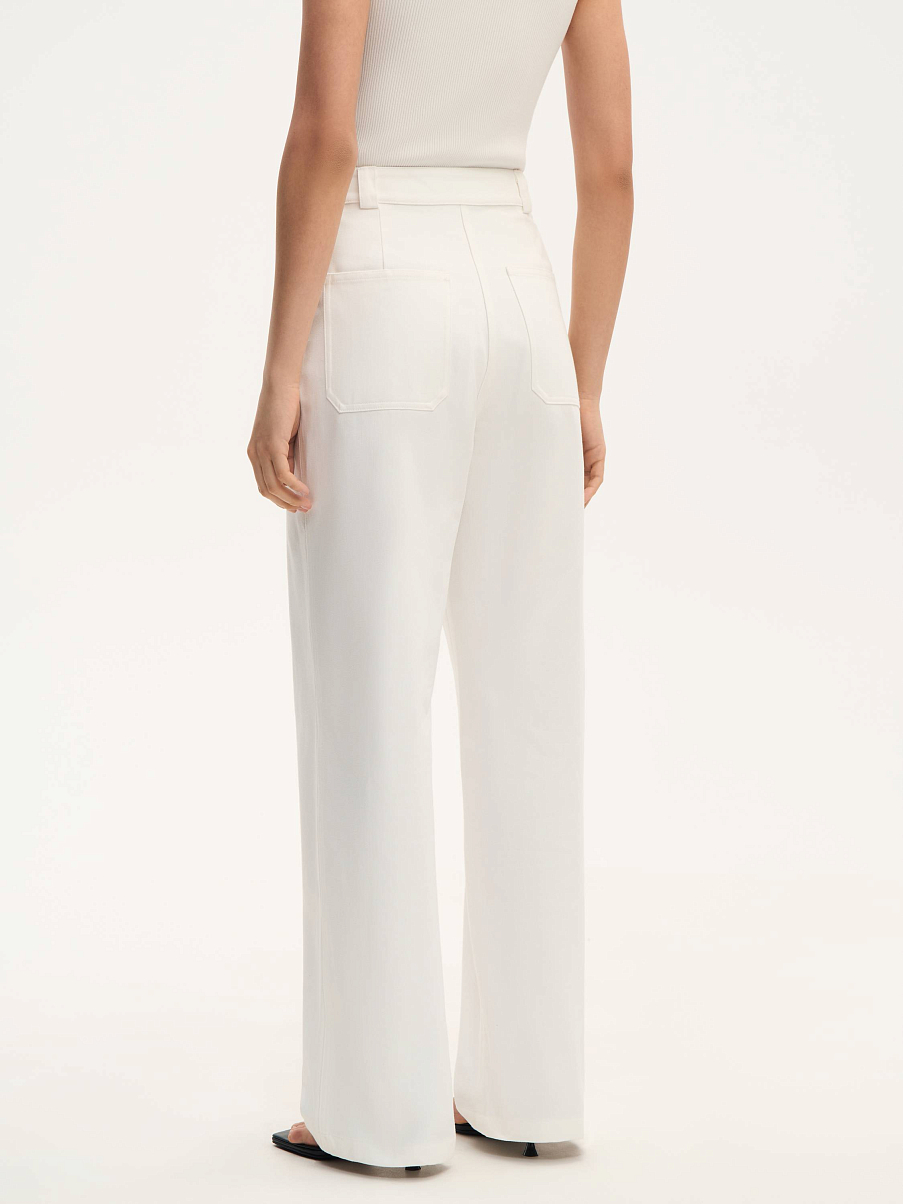 Джинсы из хлопка