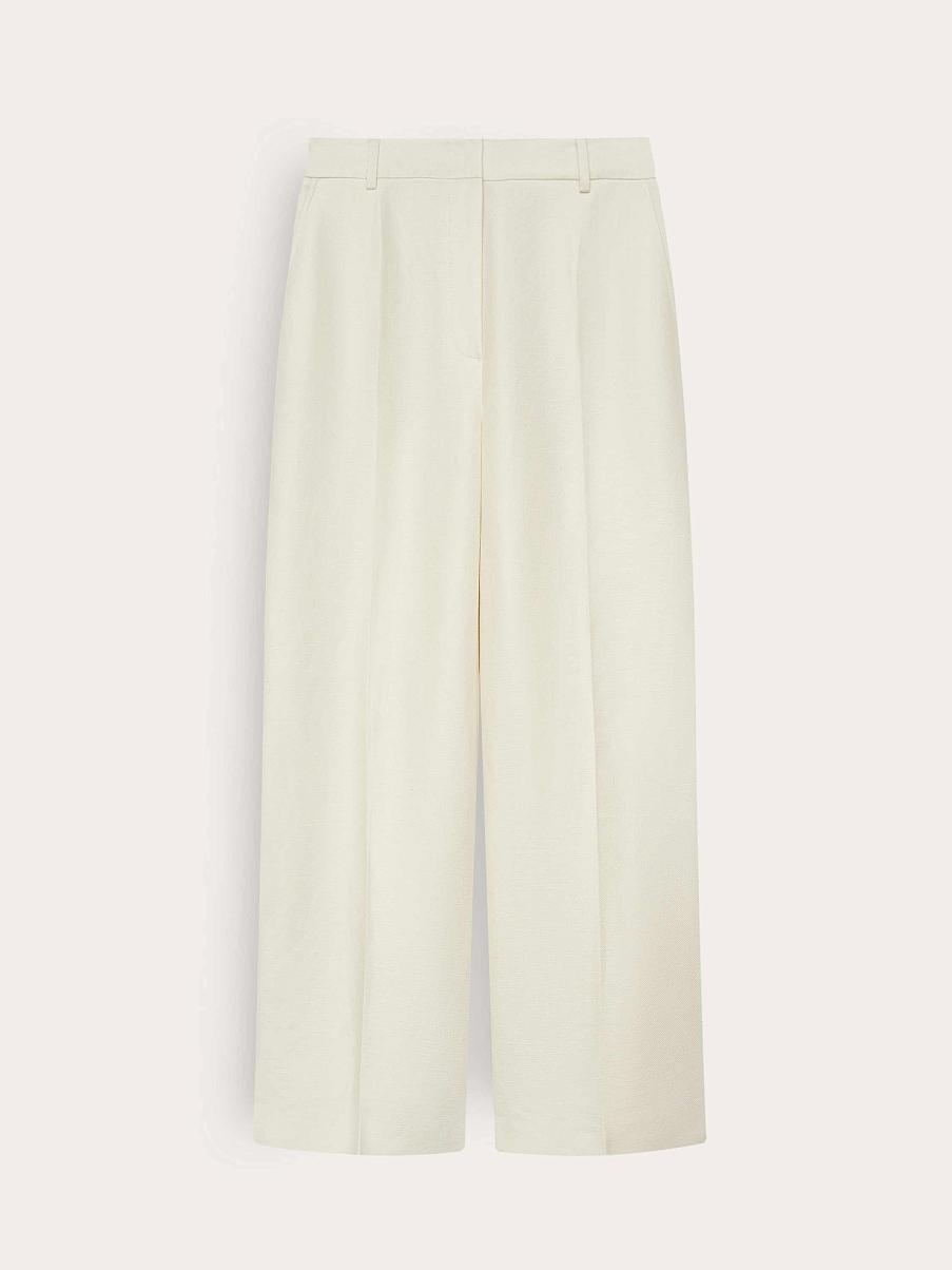 Брюки льняные