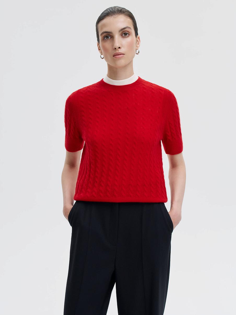 Топ из шерсти с кашемиром