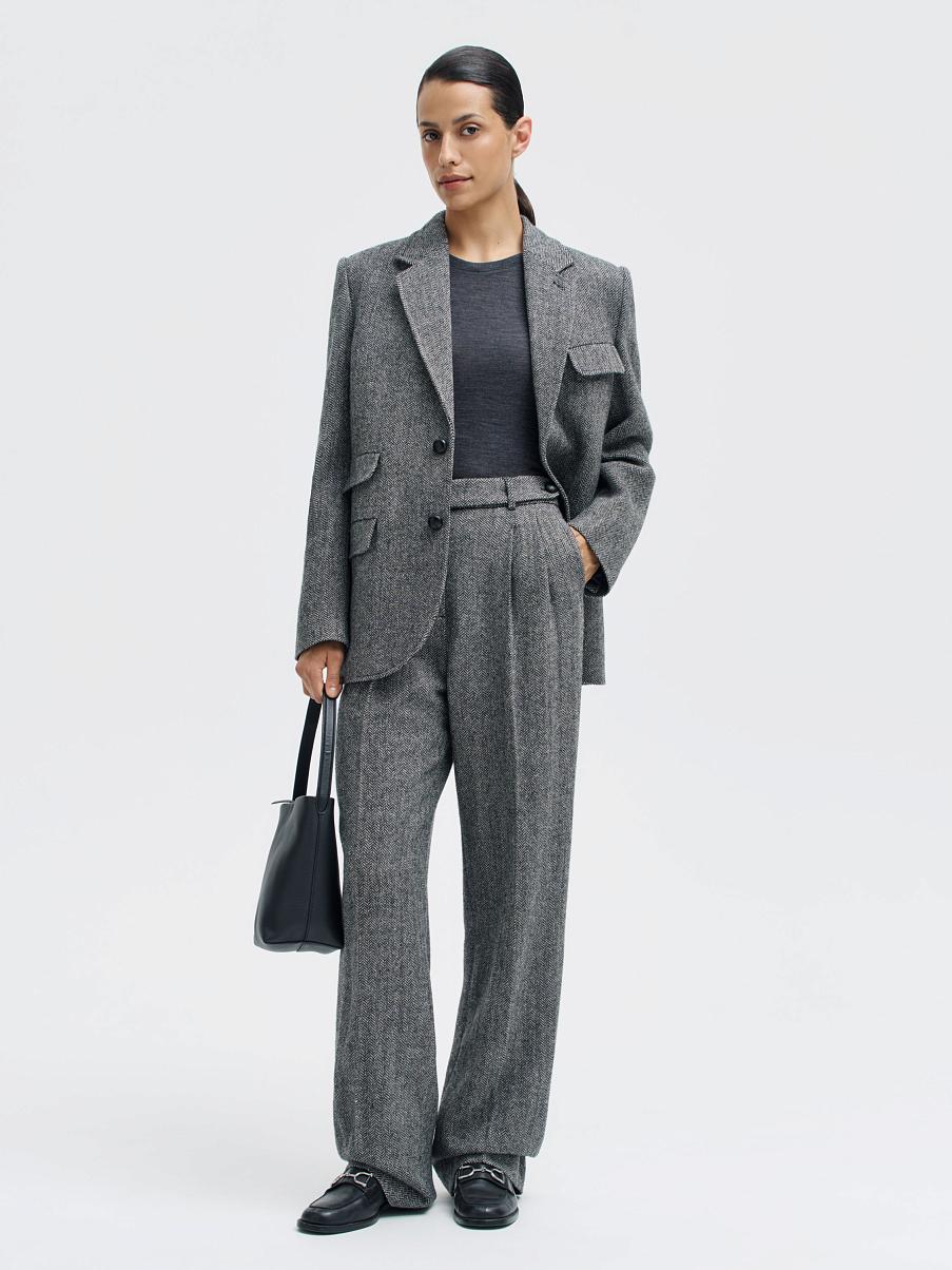 Брюки из шерсти