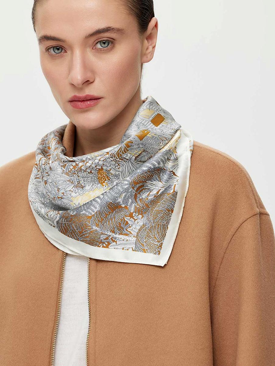 Платок из натурального шелка