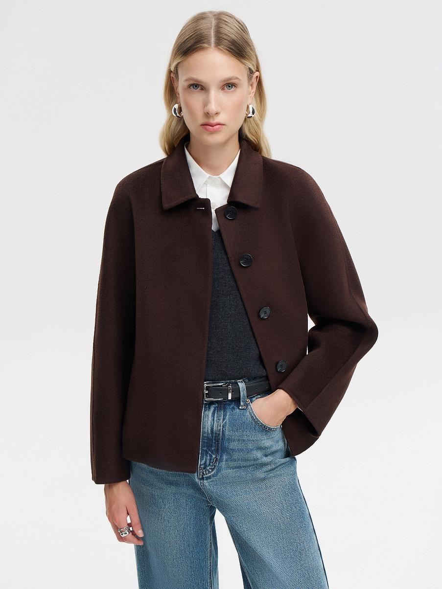 Полупальто из шерсти