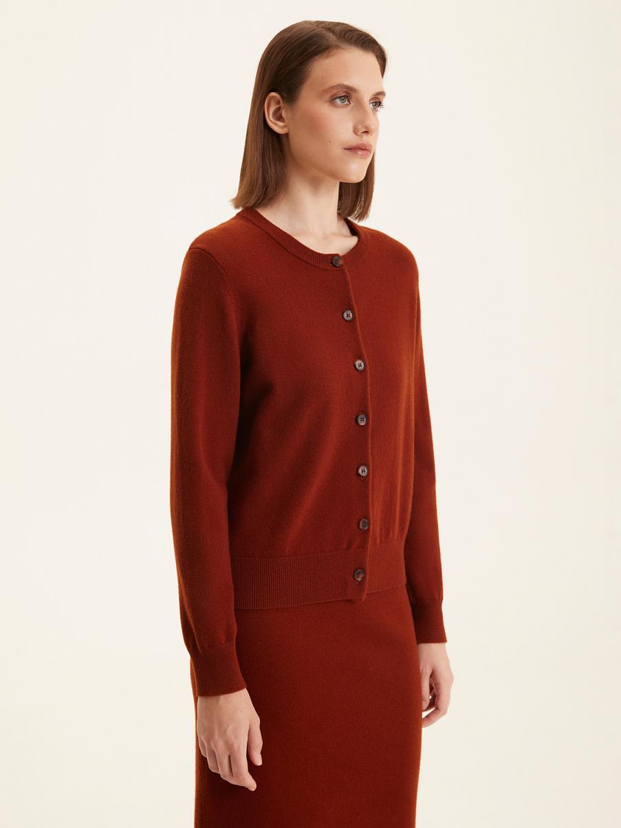 Кардиган из шерсти мериноса