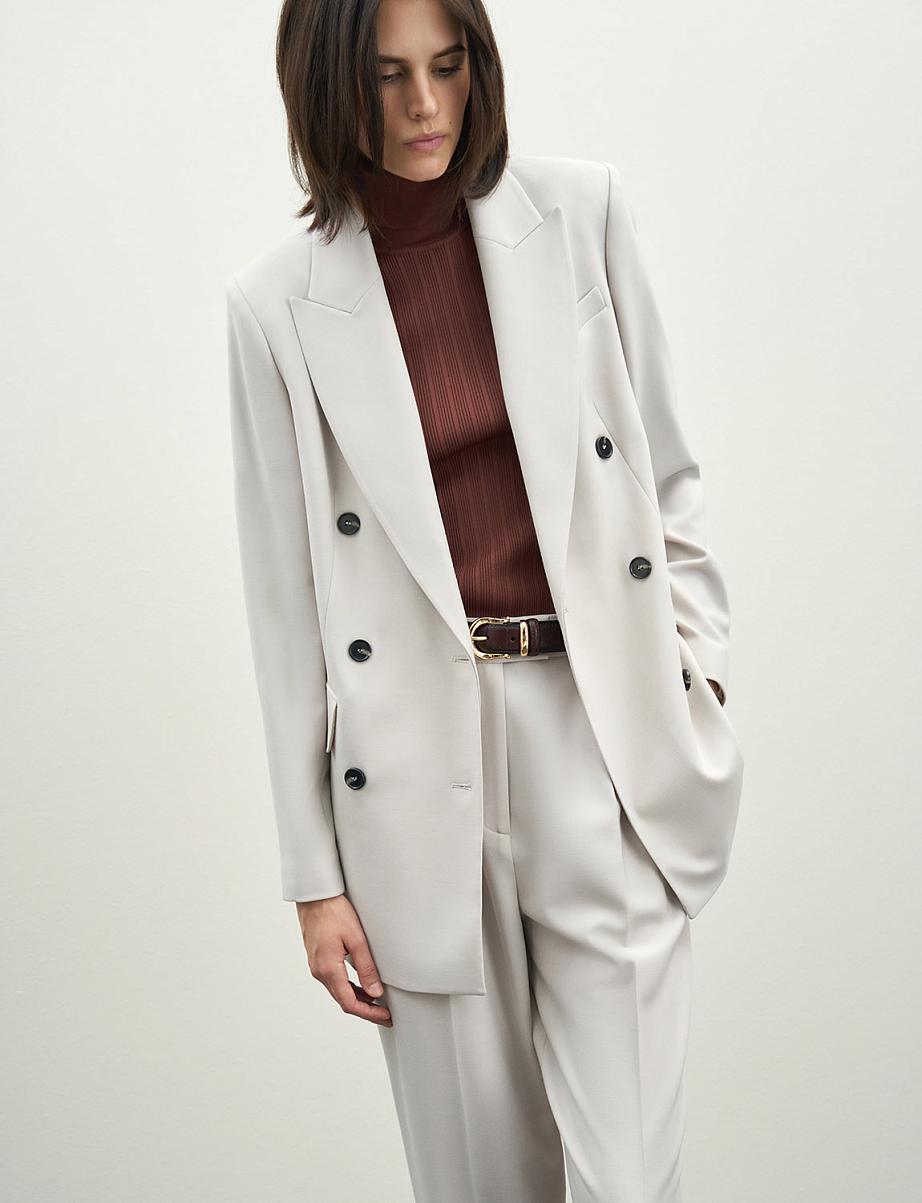 Водолазка-лапша с коротким рукавом