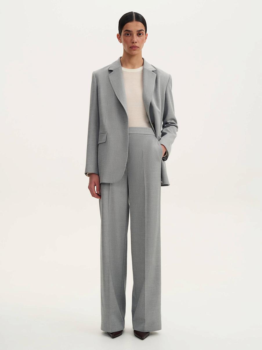 Брюки из шерсти