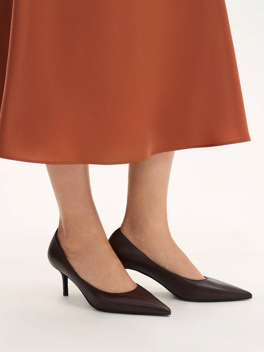 Лодочки из кожи