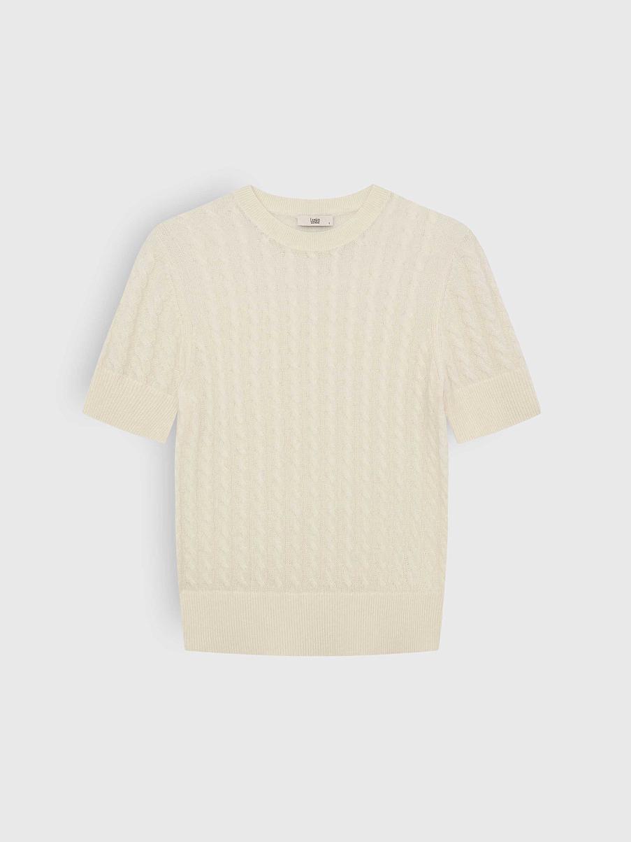 Топ из шерсти с кашемиром