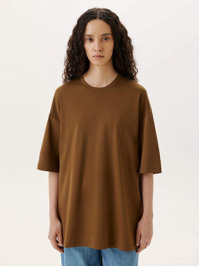 LSTR-262047 Футболка (коричневый, XS)