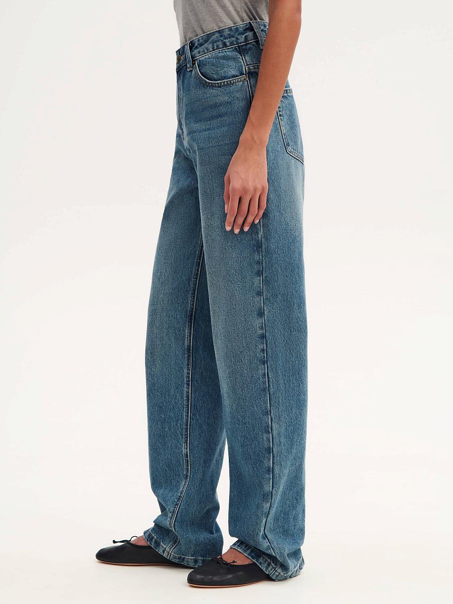 Джинсы широкие