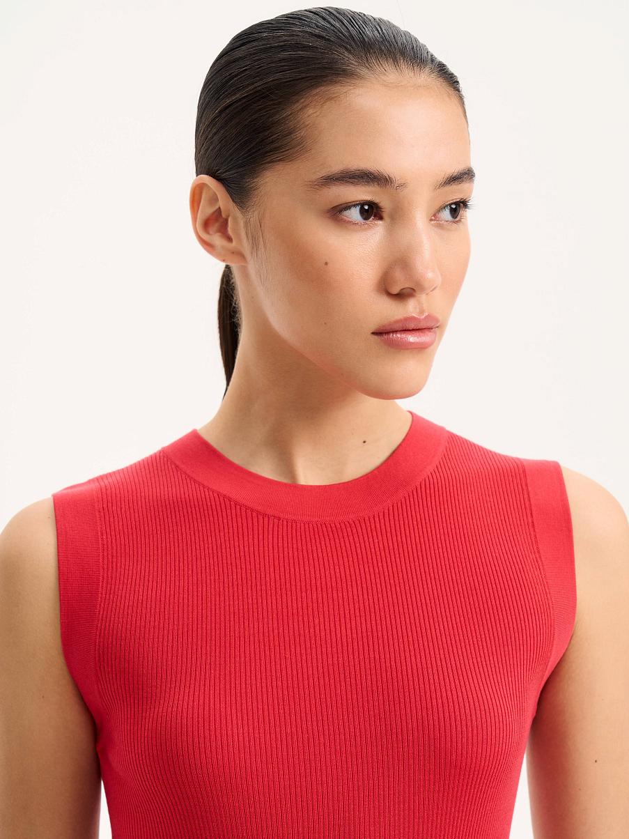 Топ с шелком