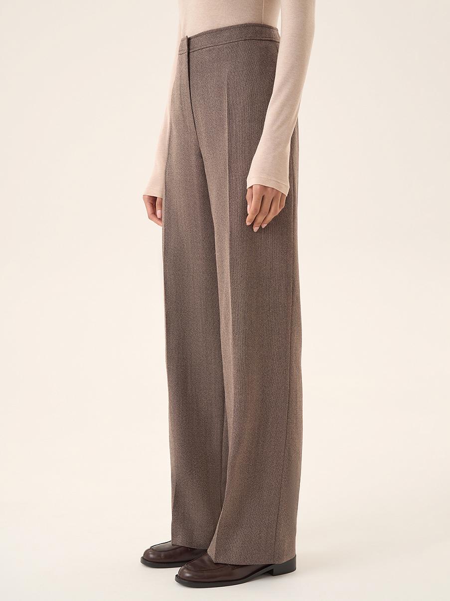 Прямые костюмные брюки