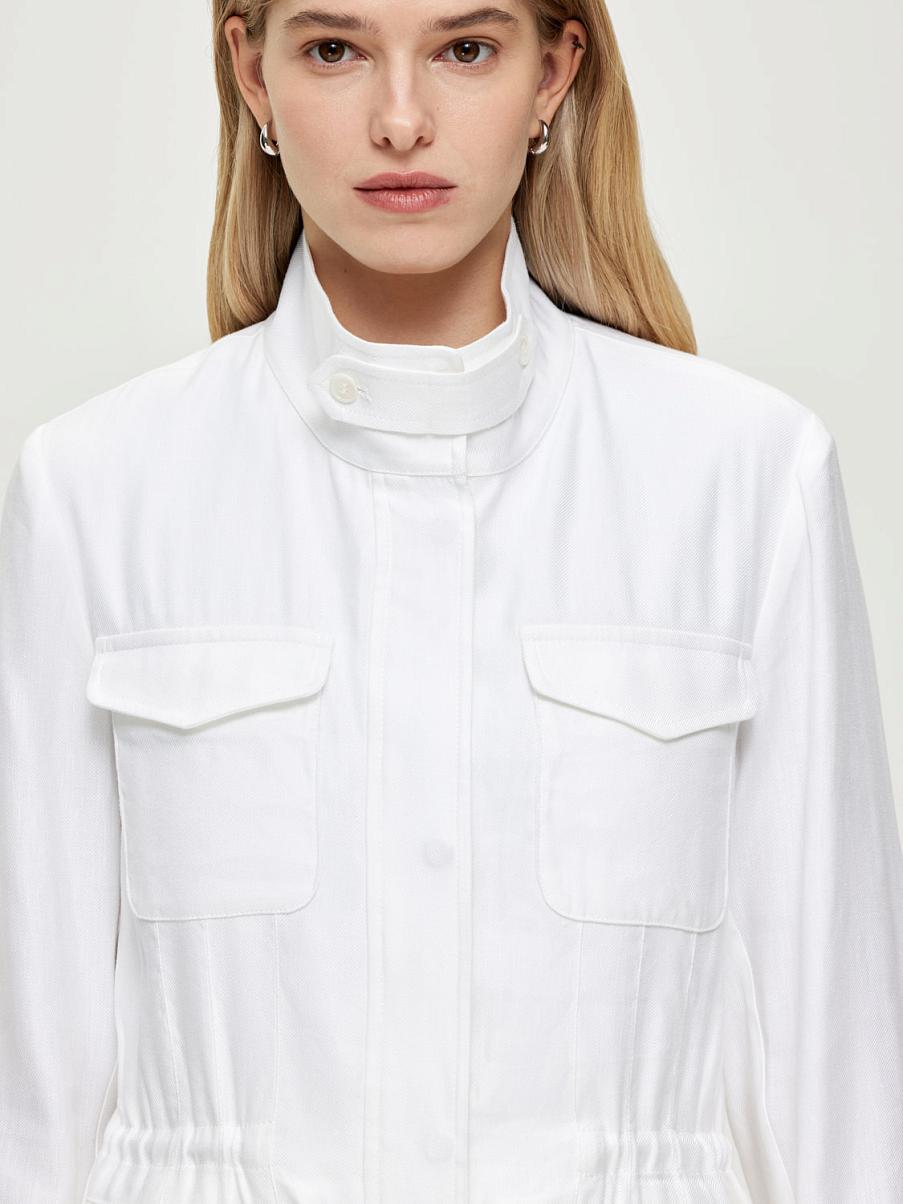 Летняя куртка изо льна