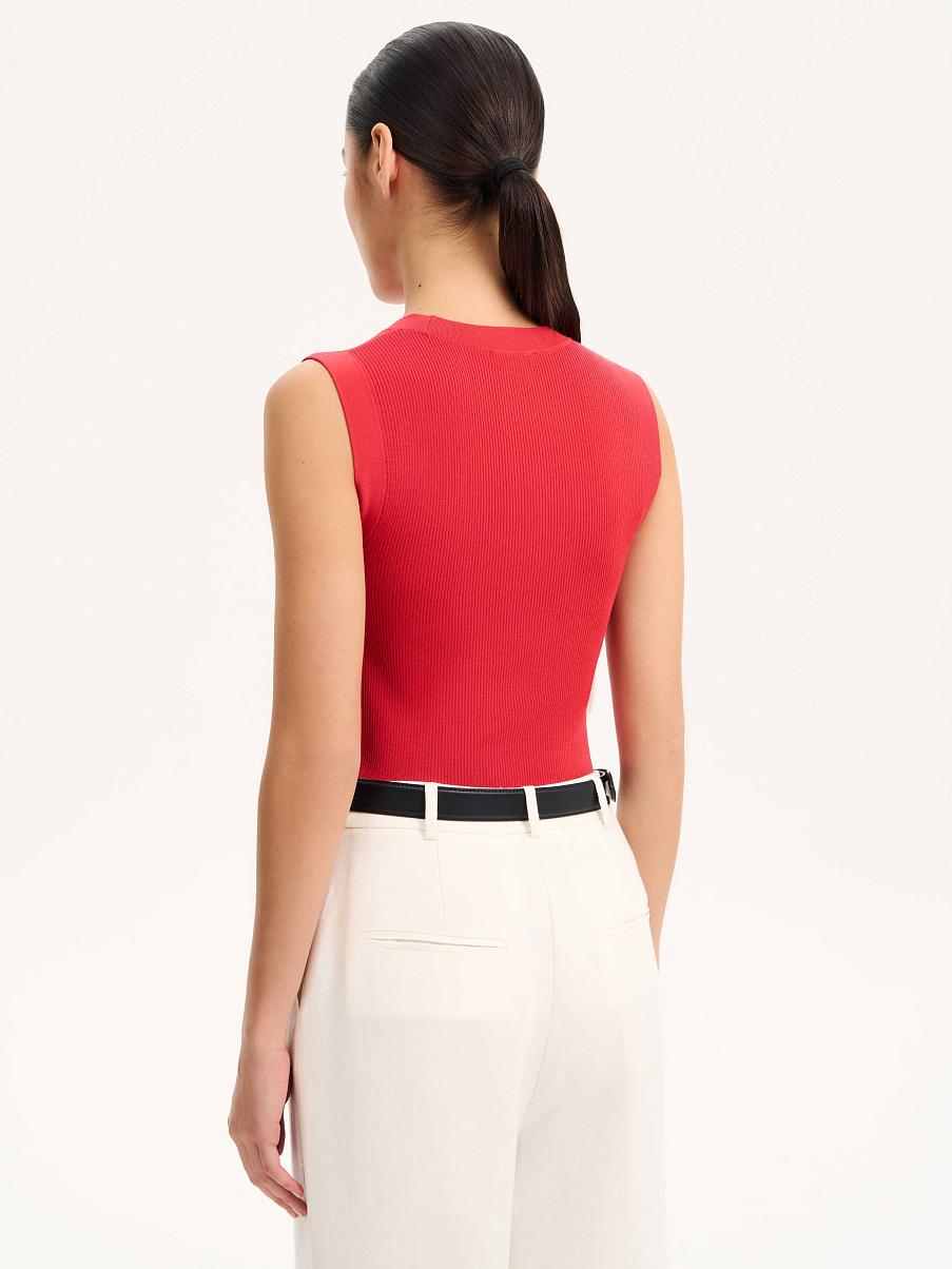 Топ с шелком