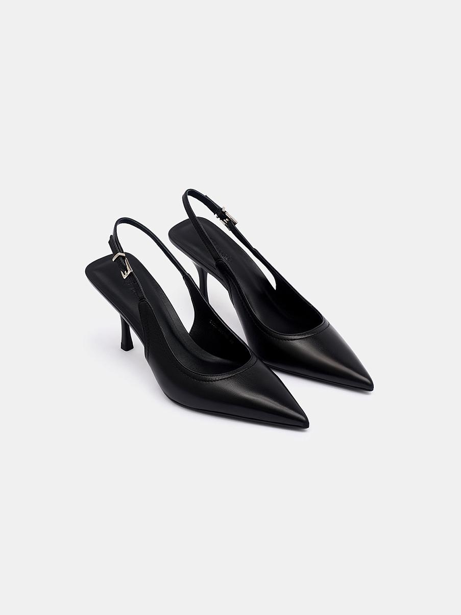 Лодочки из натуральной кожи