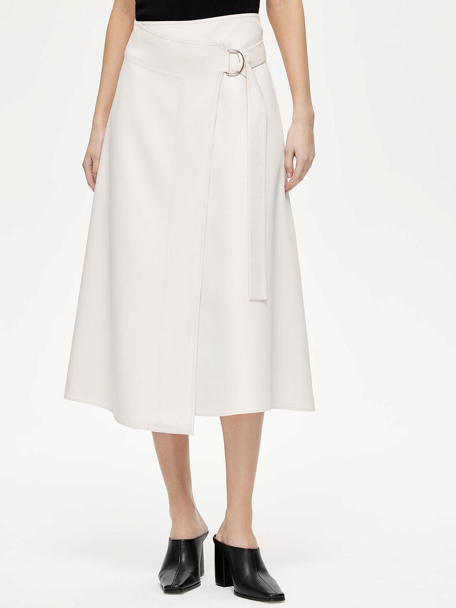 Расклешенная юбка миди