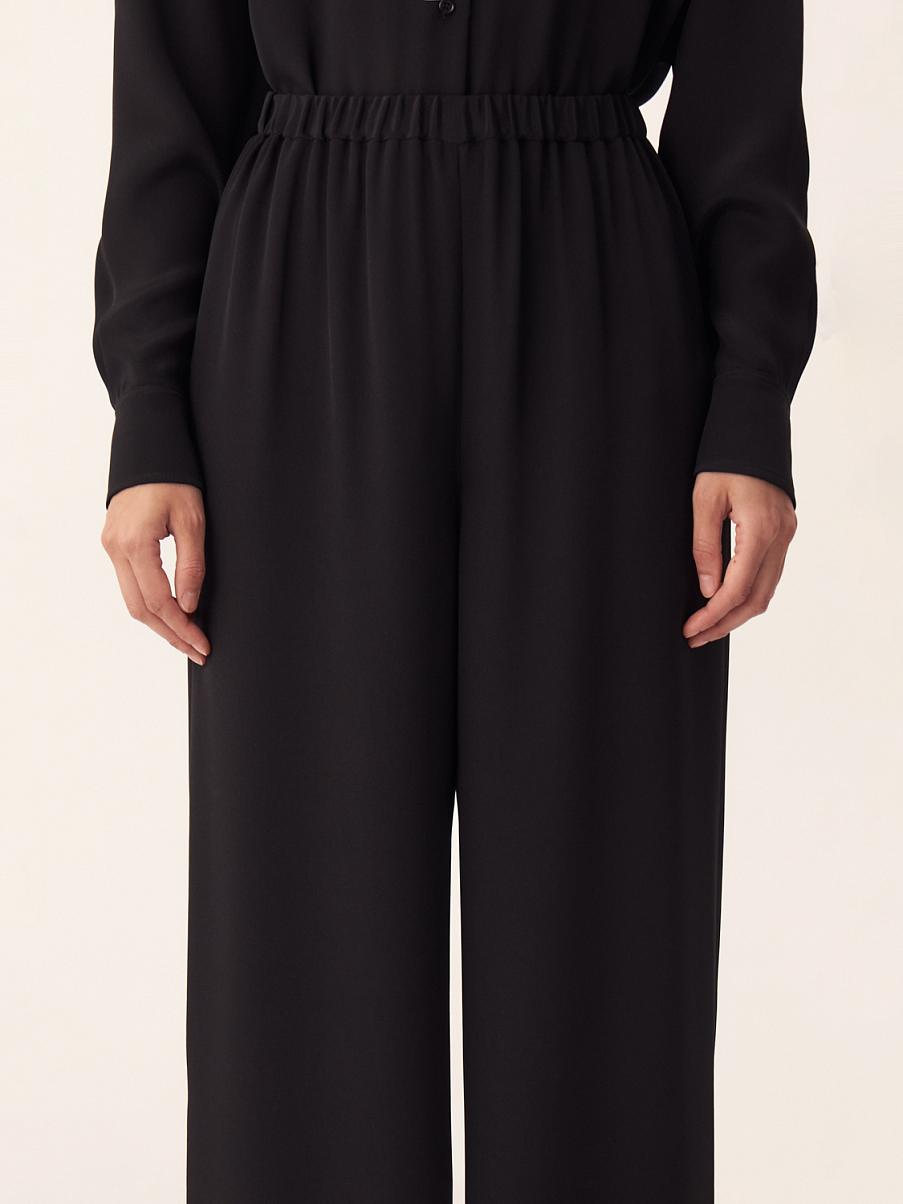 Брюки из шелка