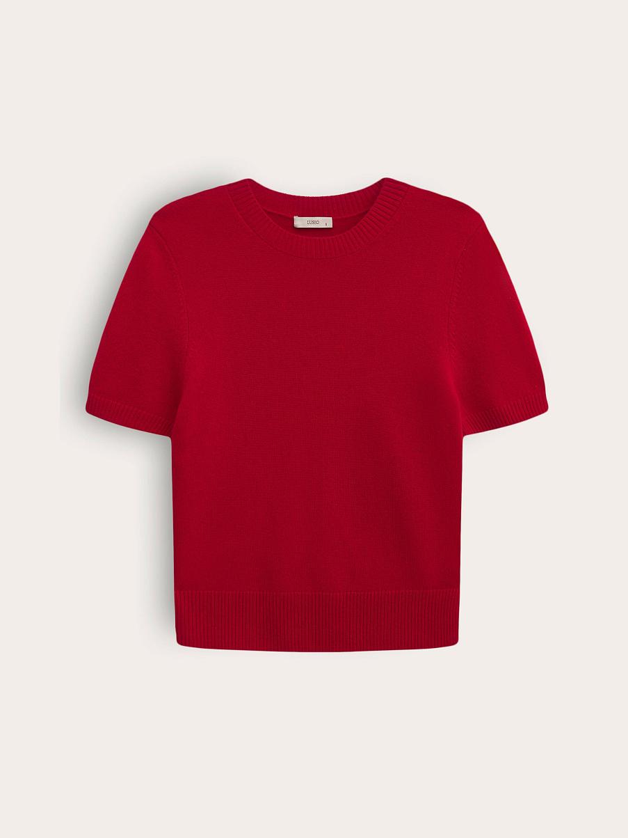 Топ из кашемира и шерсти мериноса