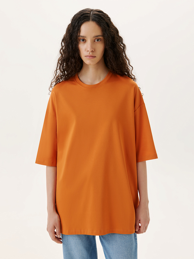 LSTR-262047 Футболка (терракотовый, XS)