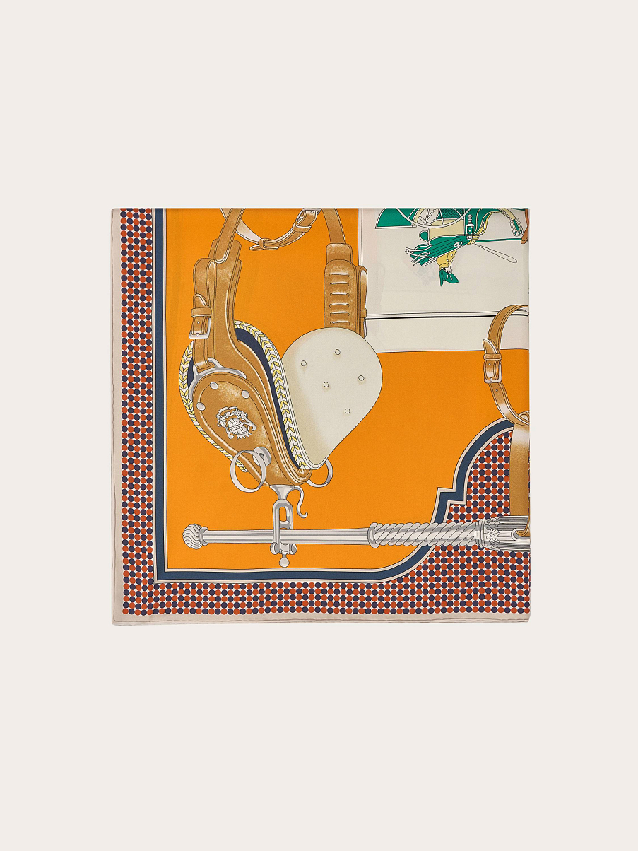 Платок из натурального шелка