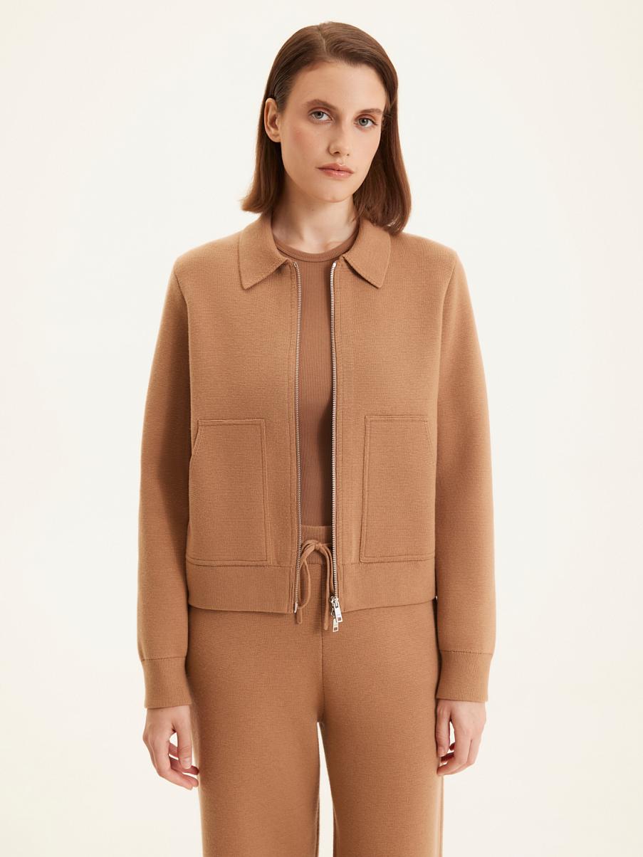 Кардиган с шерстью