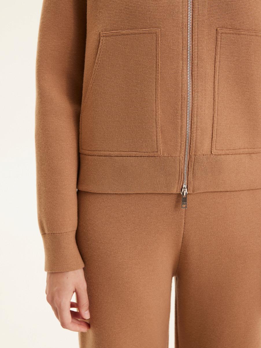 Кардиган с шерстью