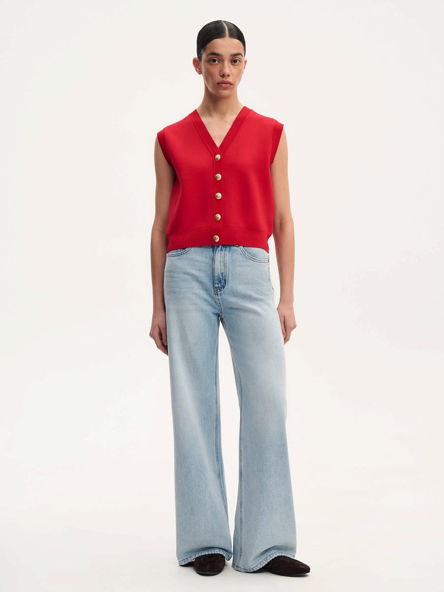 Жилетка трикотажная