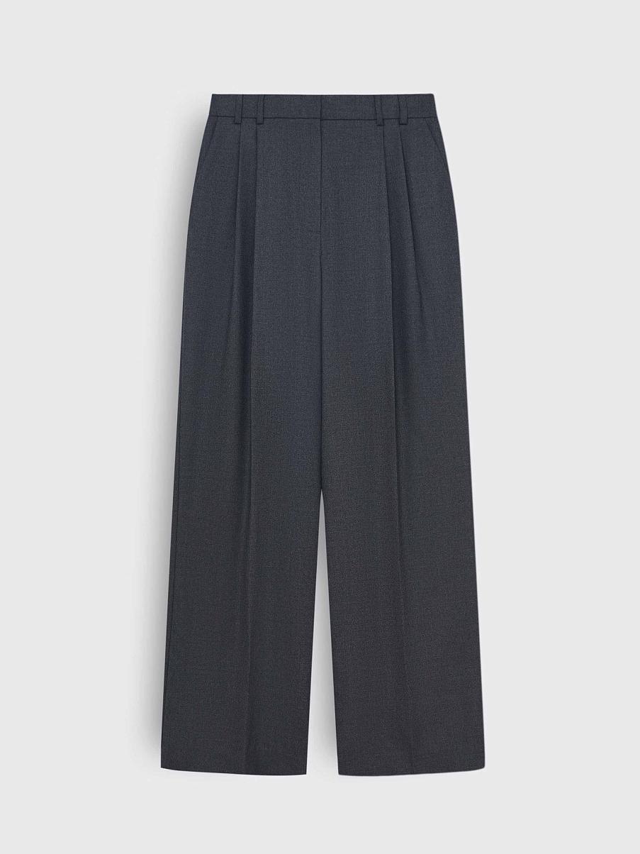 Брюки широкие