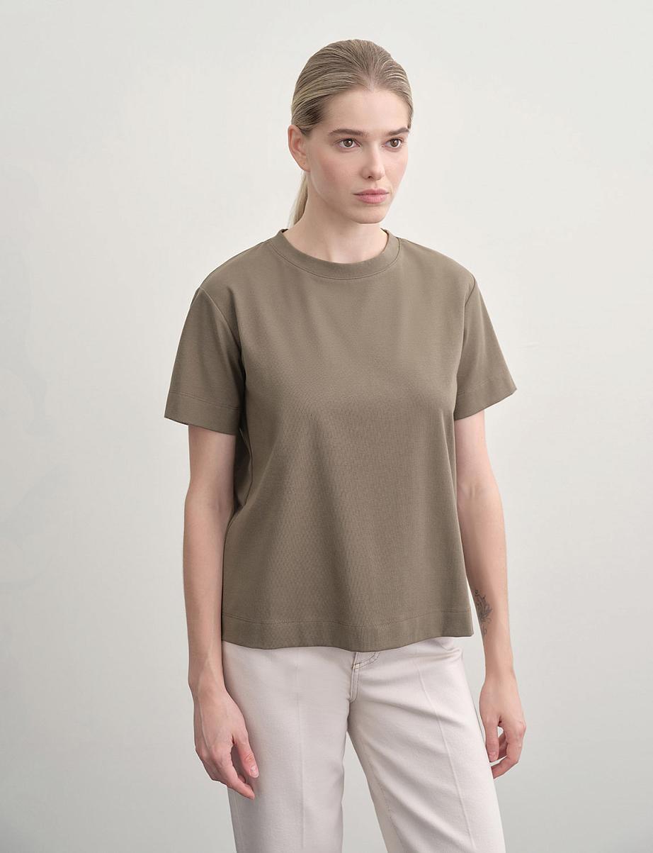 Футболка прямого кроя