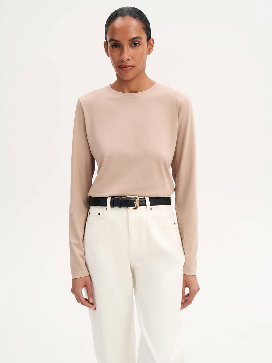 Лонгслив из хлопка