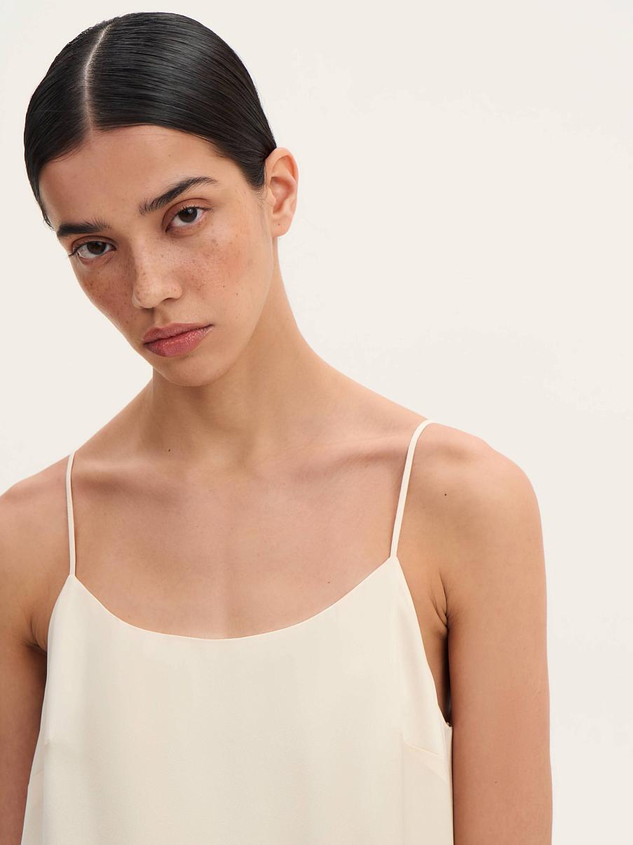 Платье миди из шелка