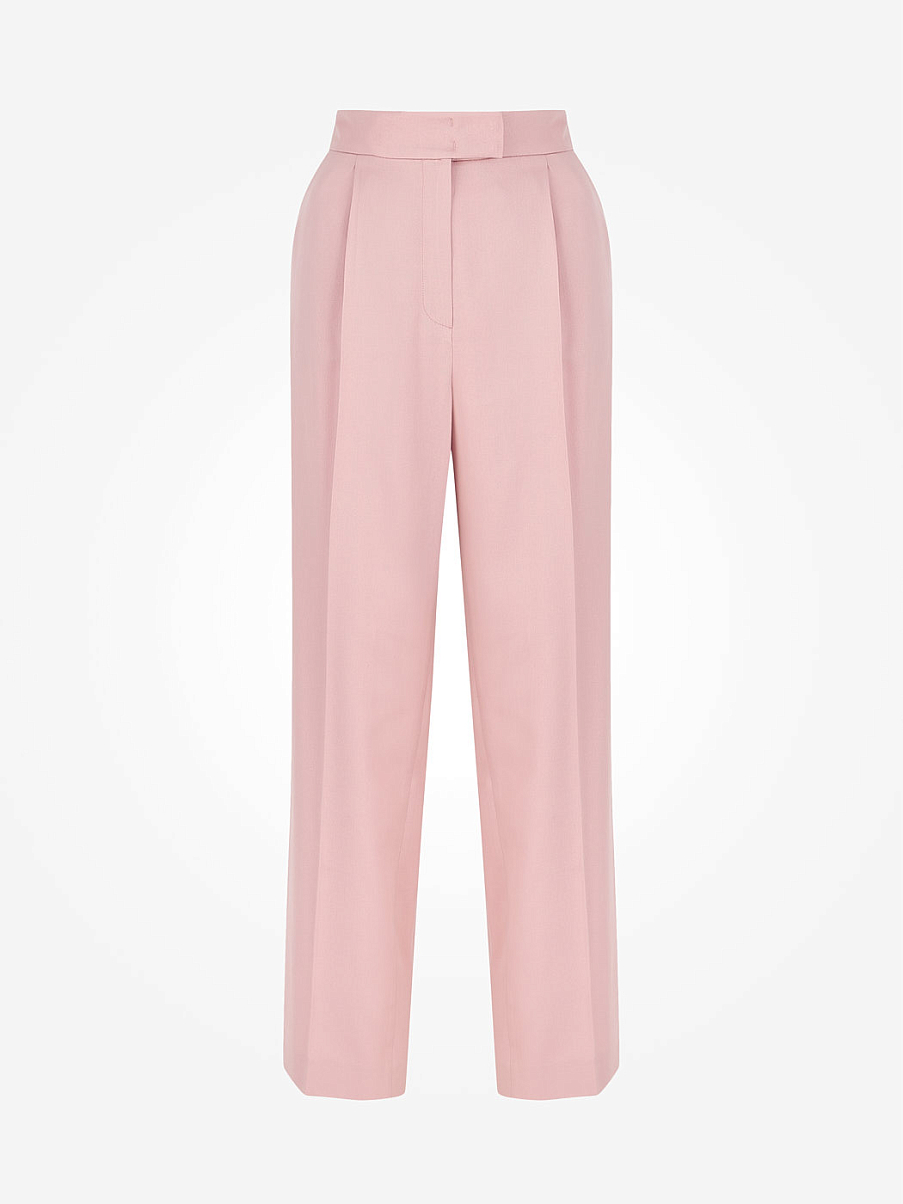 Прямые брюки со стрелками