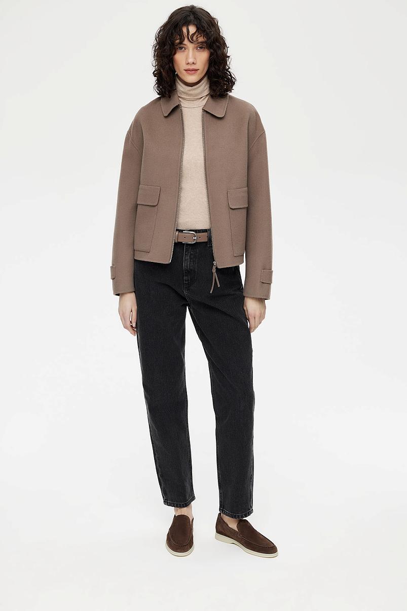 Лоферы из замши