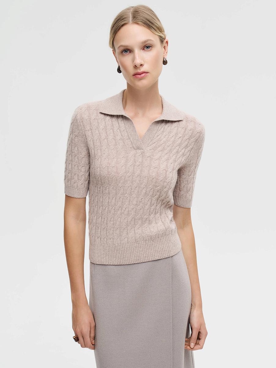 Топ из мериноса и кашемира