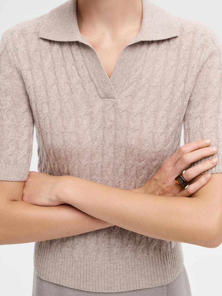 Топ из мериноса и кашемира