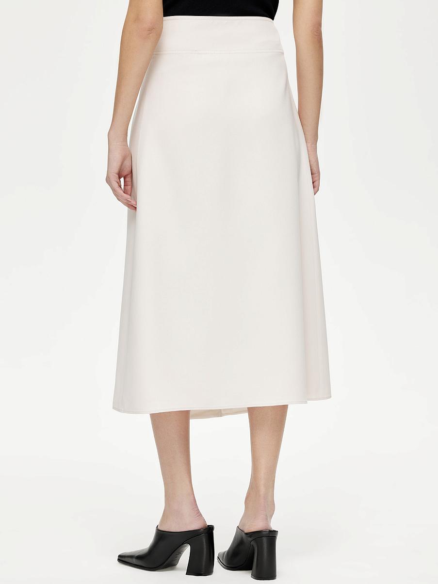 Расклешенная юбка миди