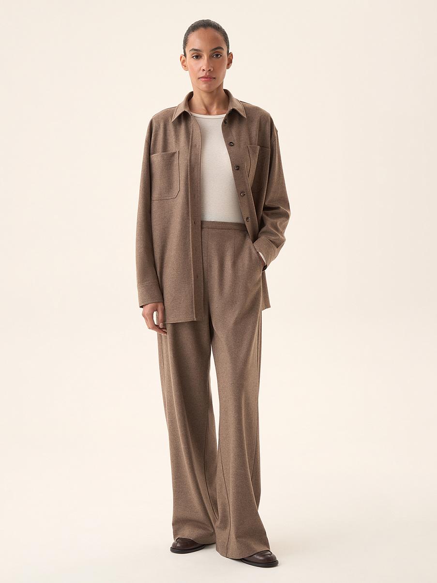 Брюки свободного кроя