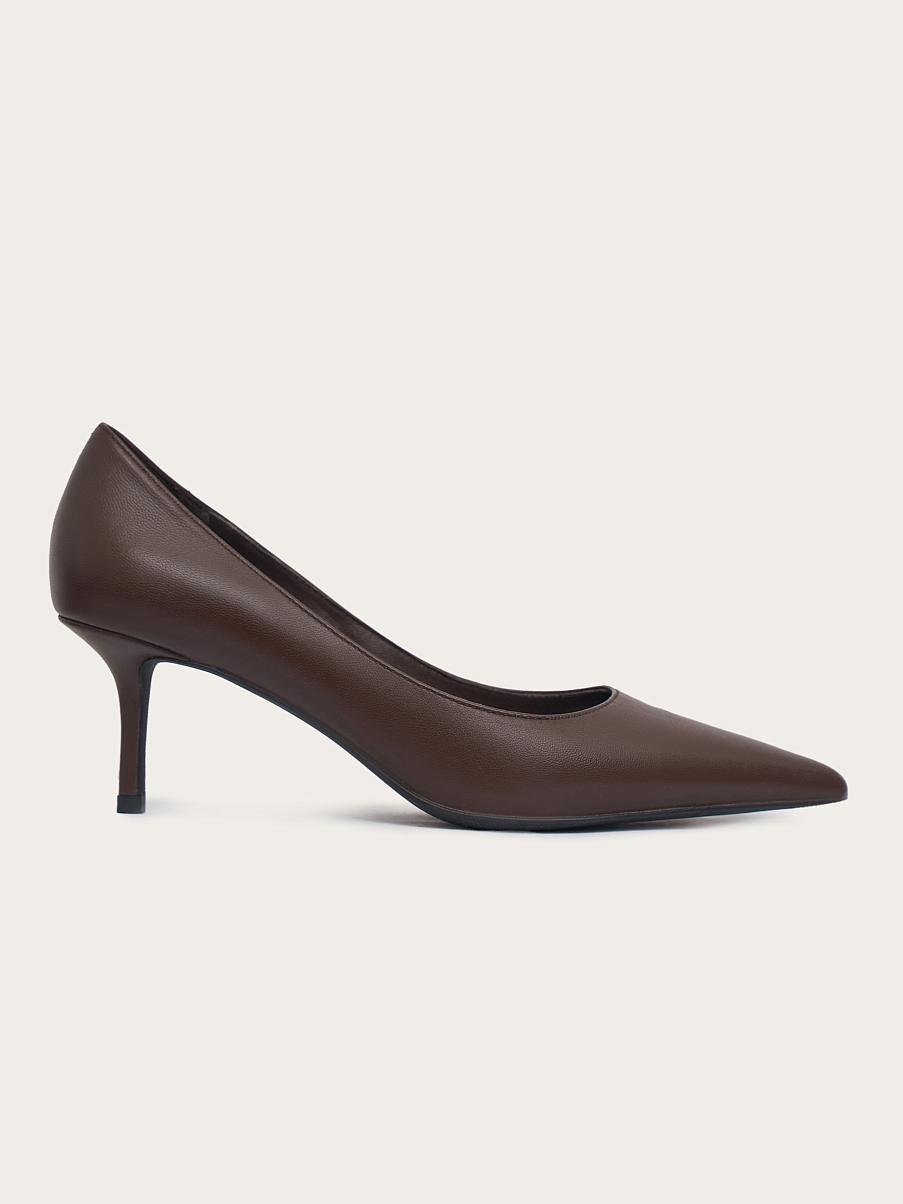 Лодочки из кожи