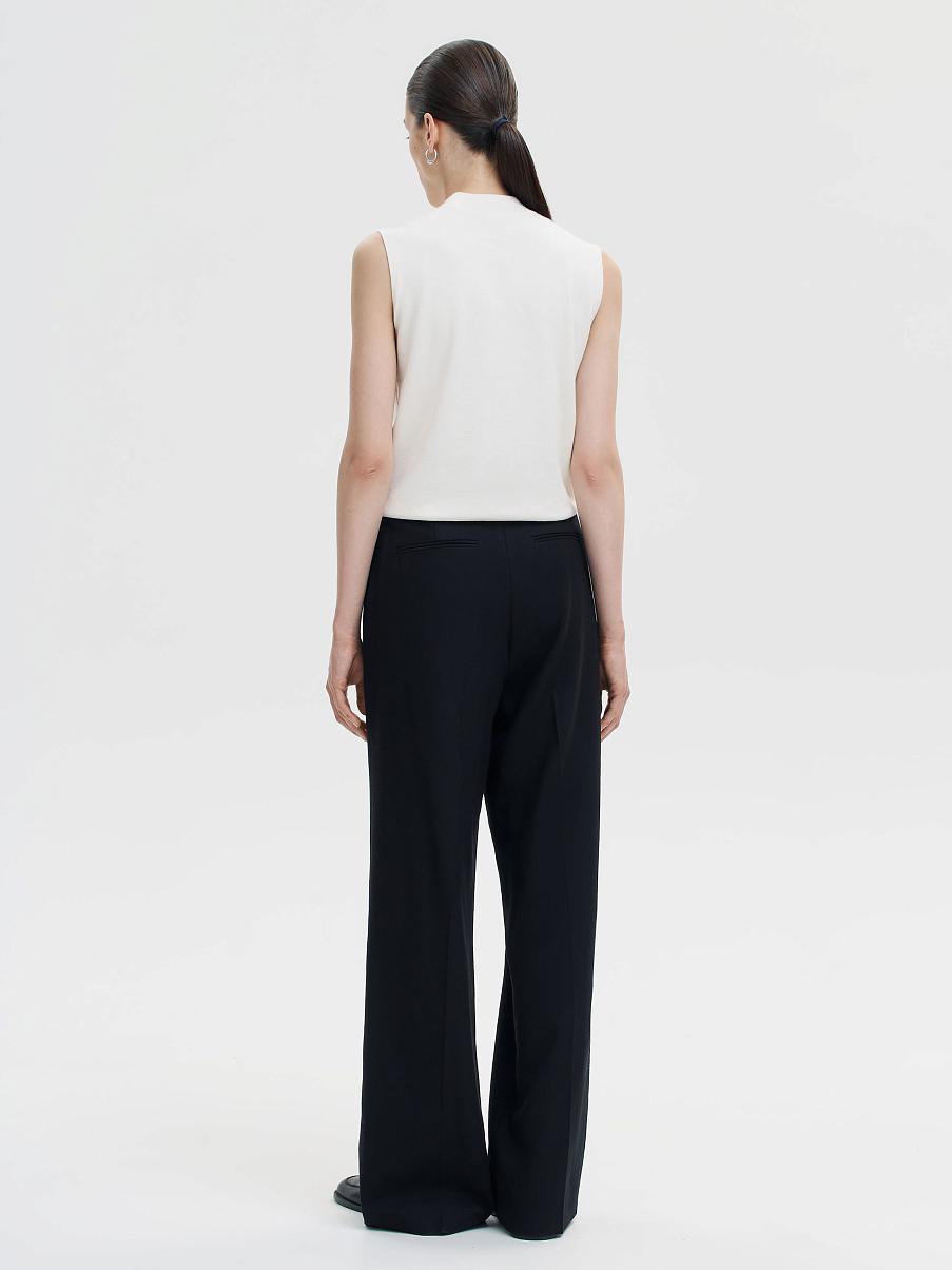 Брюки из костюмной ткани